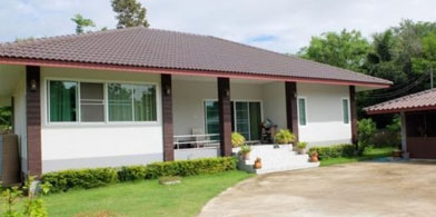 Rural house in Thailand