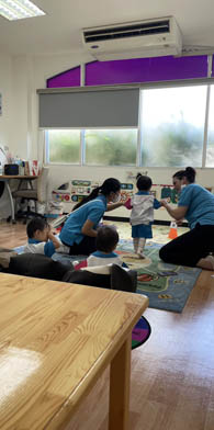 Teachers in a classroom in Bangkok, illustrating career opportunities